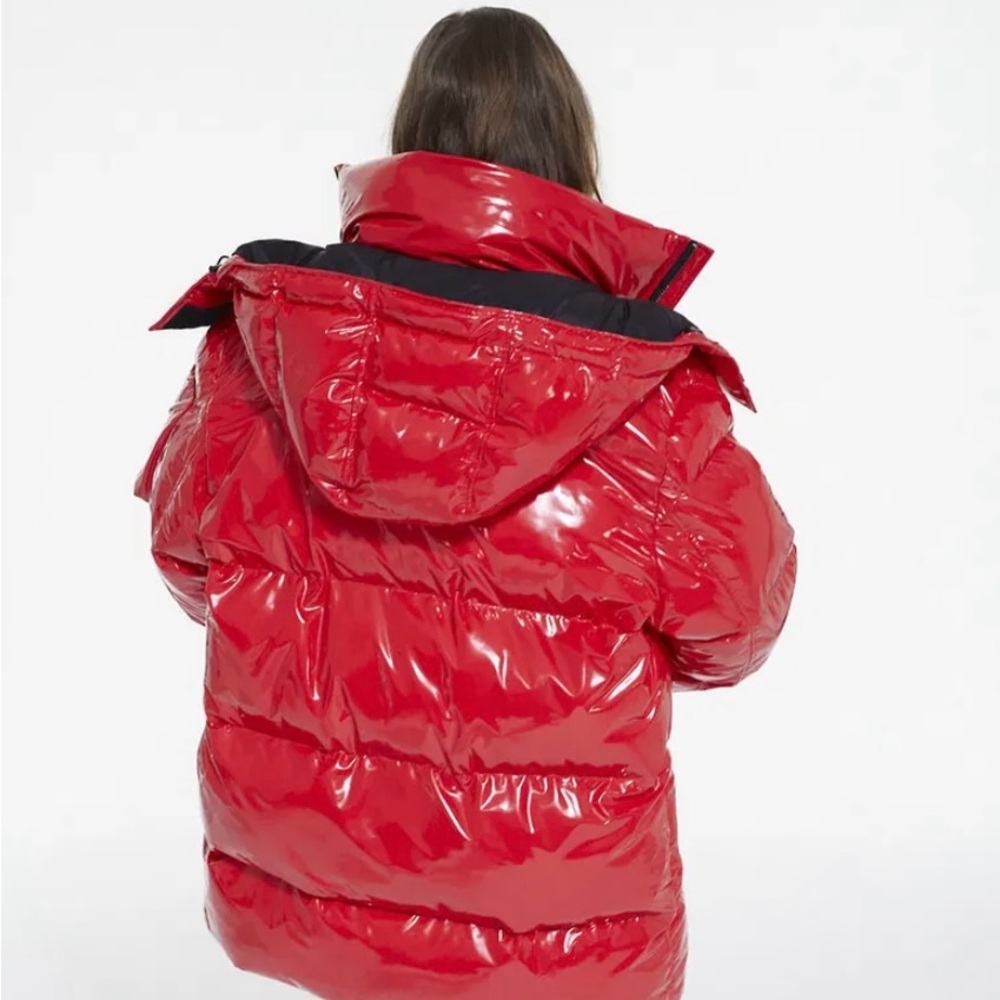 Red Puffer Jacket - image 8